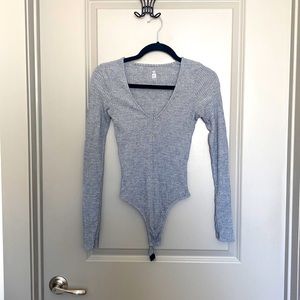 Me to We Grey Body Suit